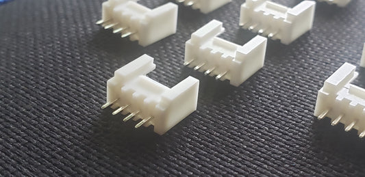 Grove-compatible thru-hole PCB connectors, 1125S-4P (10 pack)